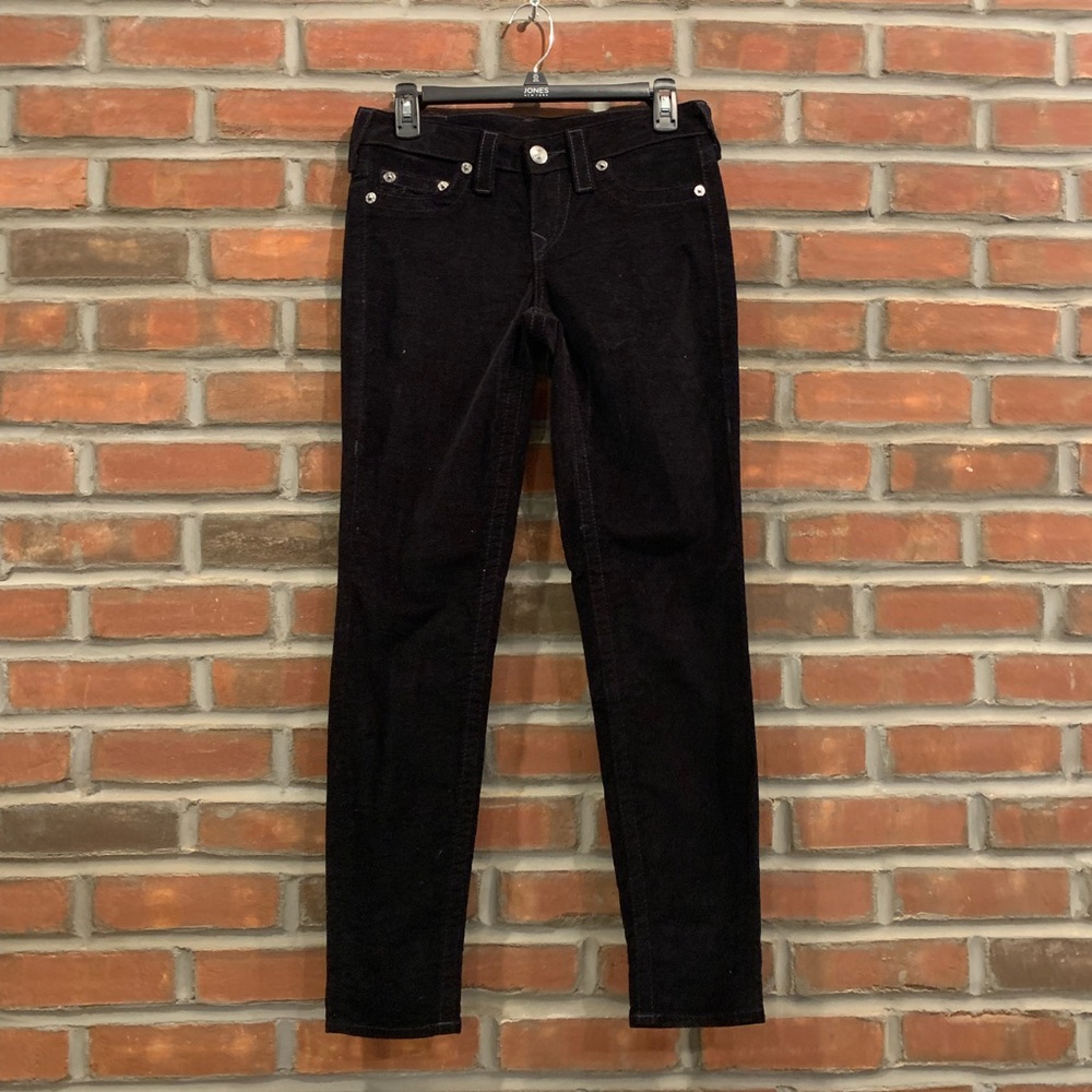 THRIFTED TRUE RELIGION CORDUROY SLIM PANTS